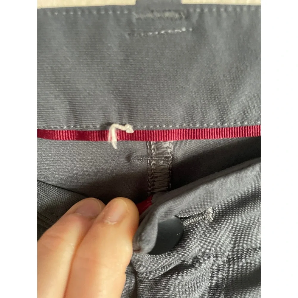 Lululemon ABC Pant Classic Warpstreme Asphalt Grey Mens Straight Leg Pants 36 XL